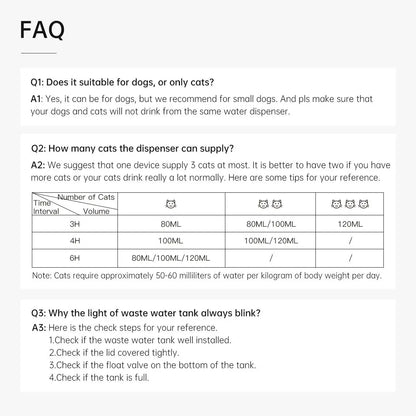 Gift for Pets, Smart Pet Water Fountain, Automatic Pet Water Dispenser, Pet Feeding Supplies for Dogs & Cats, Cat Drinking Fountain, Automatic Water Feeder, Dog & Cat Accessories