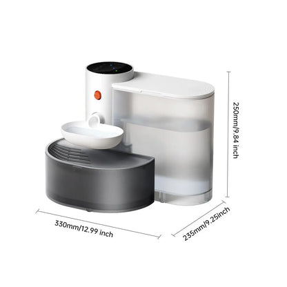 Gift for Pets, Smart Pet Water Fountain, Automatic Pet Water Dispenser, Pet Feeding Supplies for Dogs & Cats, Cat Drinking Fountain, Automatic Water Feeder, Dog & Cat Accessories