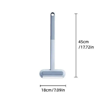 Long Handle Pet Hair Removal Brush - Multifunctional Deshedding Tool for Carpet, Sofa, and Couch (1 Count/2 Counts)