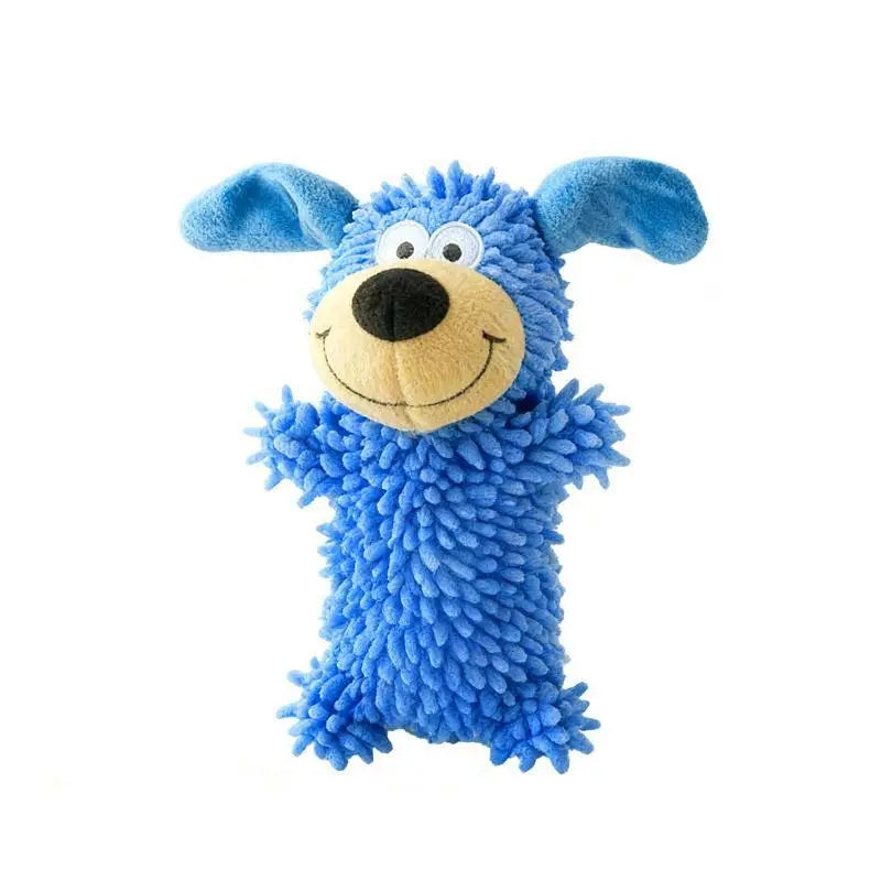 Screaming Dog Toy Blue Dog Teeth Cleaning Interactive Companion Vocal Cleaning Oral Sound Boredom Relief Toy Dog Christmas Gifts Dog Toys Dog Toy Dog Products