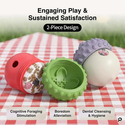 Premium Dog Chew Toy and Slow Feeder for Bloating Reduction and Dental Hygiene | Safe, Durable, and Dishwasher Safe